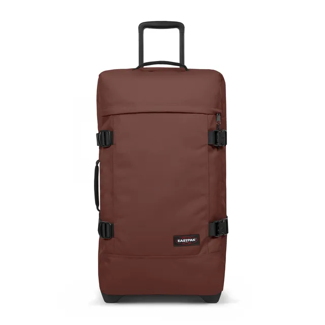 eastpak-tranverz-m-bagage-cabine-67-cm-78-l-valise-roulettes-marron image 1