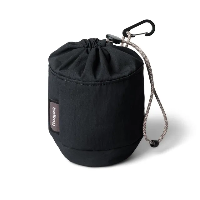 bellroy-cinch-pouch-pochon-cordon-avec-mousqueton-et-poche-airtag-noir image 1