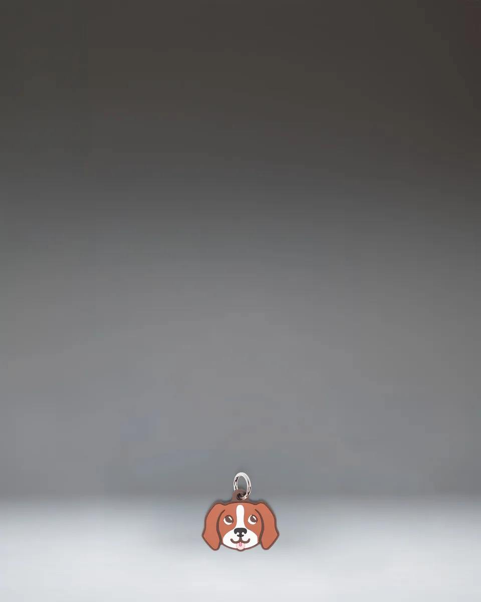 herschel-dog-bag-charm-breloque-de-sac-en-silicone-avec-porte-cl-s-m-tallique image 1