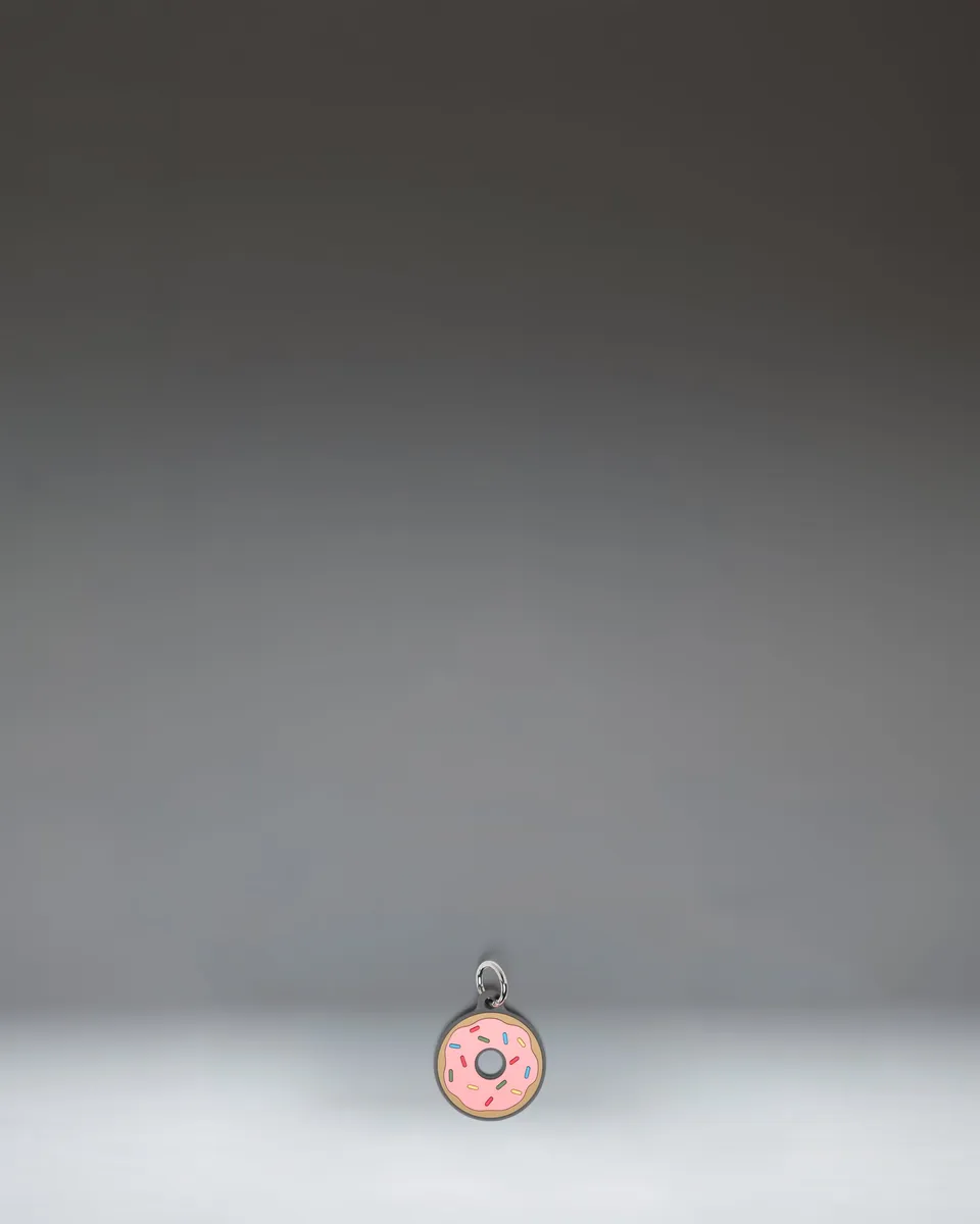porte-cl-s-silicone-herschel-donut-bag-charm-accessoire-de-sac image 1