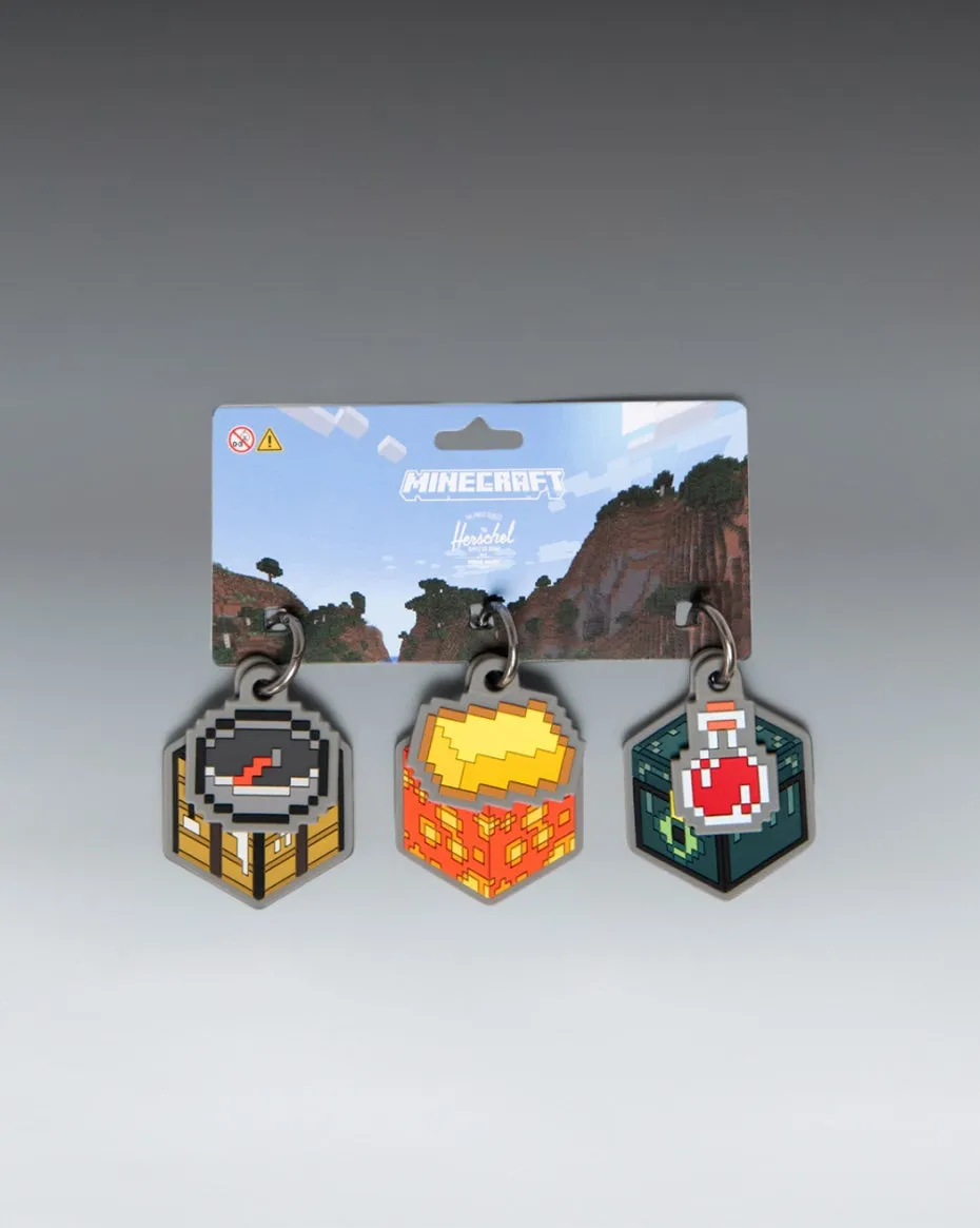 coffret-charms-herschel-supply-x-minecraft-pack-de-6-charms-interchangeables-en- image 1