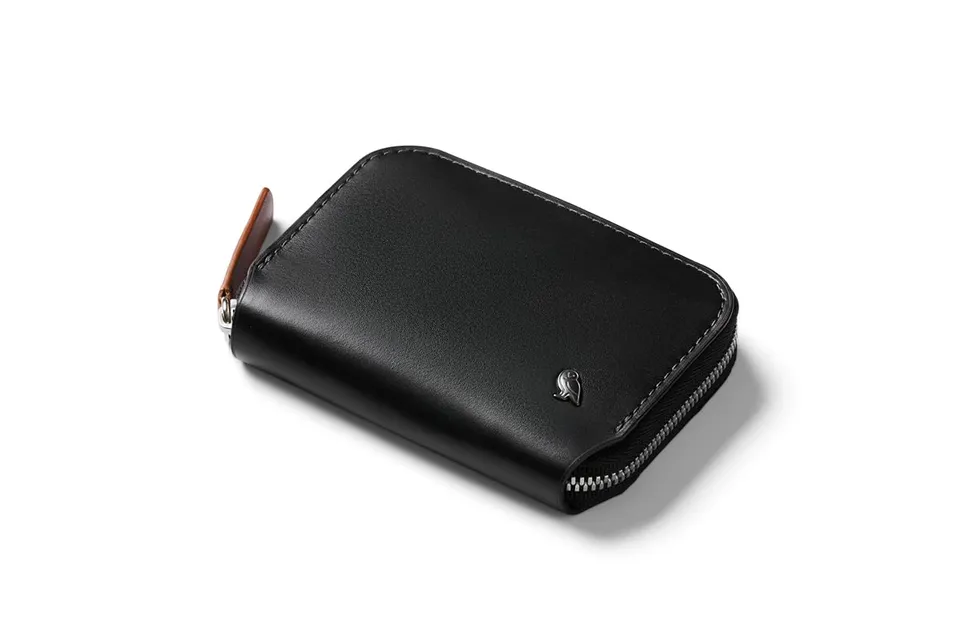 bellroy-folio-mini-portefeuille-avec-poche-monnaie-noir image 1