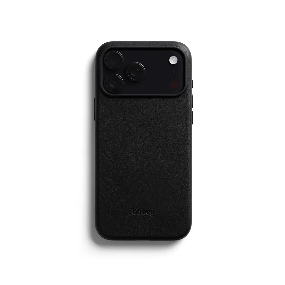 bellroy-coque-en-cuir-pour-iphone-17-pro-max-black image 1
