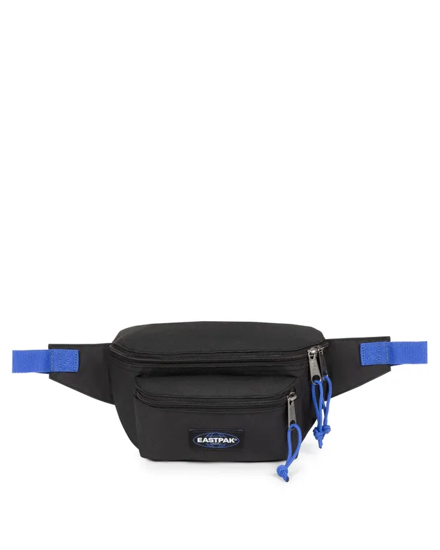 eastpak-doggy-bag-sac-banane-4l-kontrast-black-blue image 1