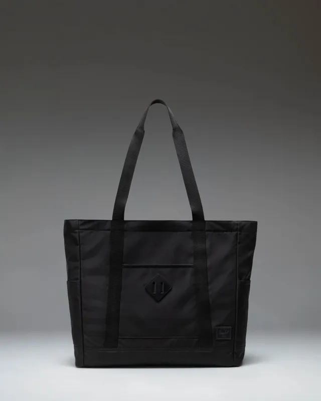 herschel-supply-heritage-tote-premium-classic-grand-cabas-en-twill-et-cuir image 1