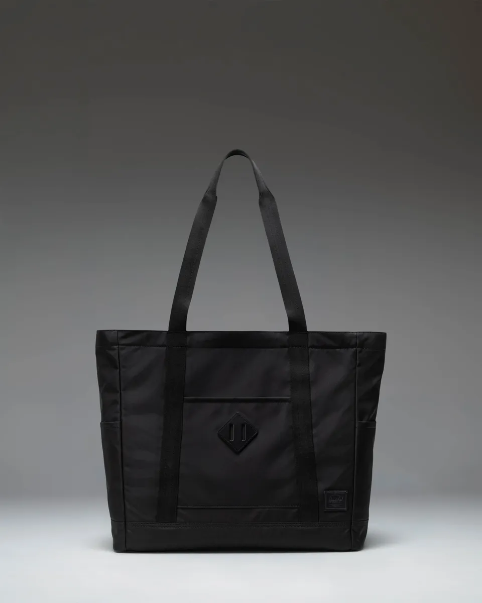 herschel-supply-heritage-tote-premium-classic-grand-cabas-en-twill-et-cuir image 1