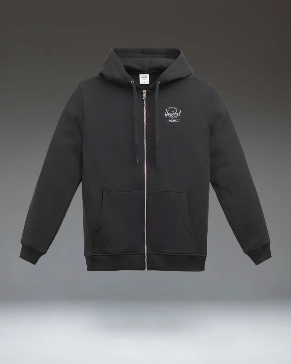 sweat-capuche-zip-homme-herschel-basic-zip-hoodie image 1