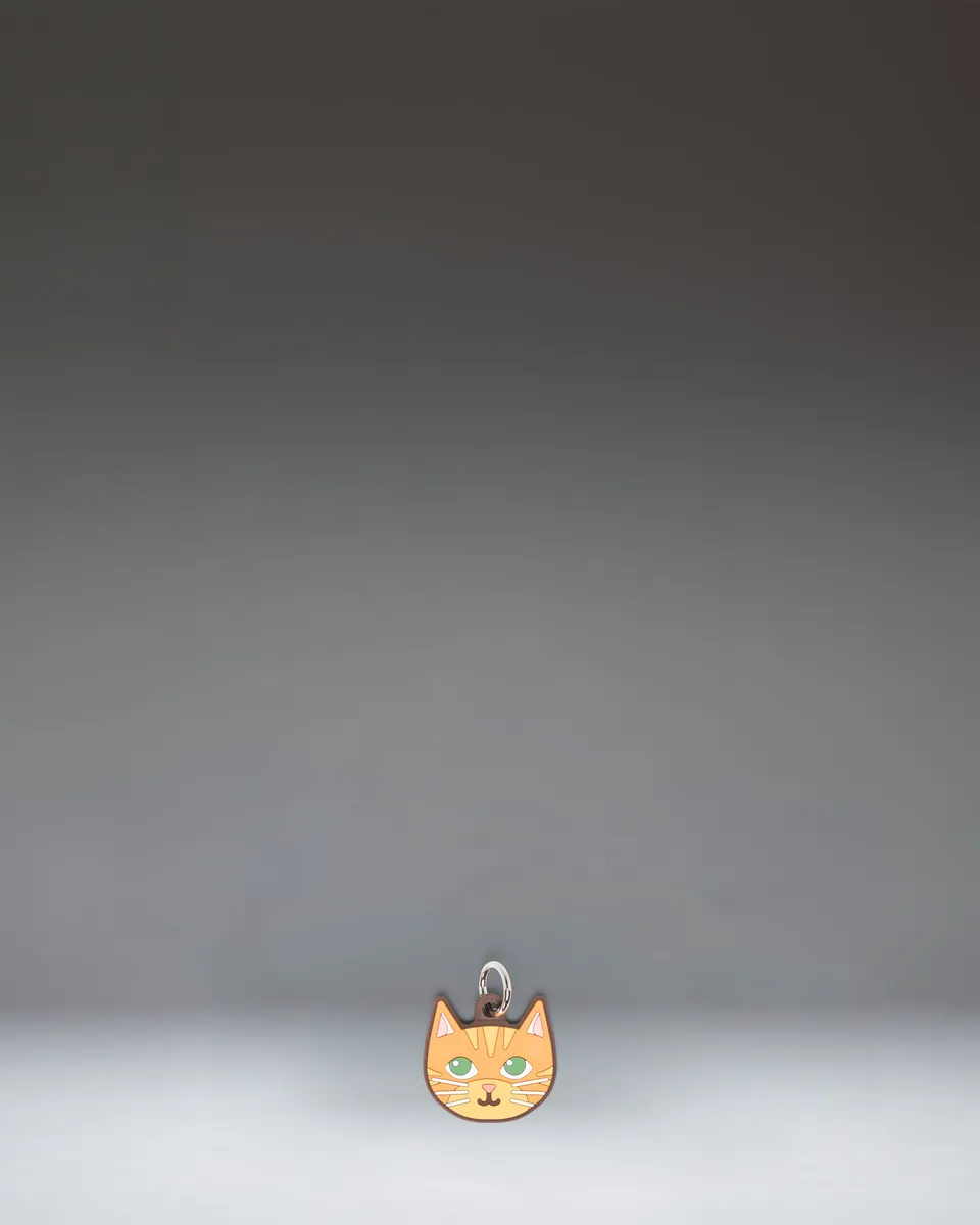 herschel-supply-cat-bag-charm-porte-cl-s-silicone-en-forme-de-chat-avec-anneau-m image 1