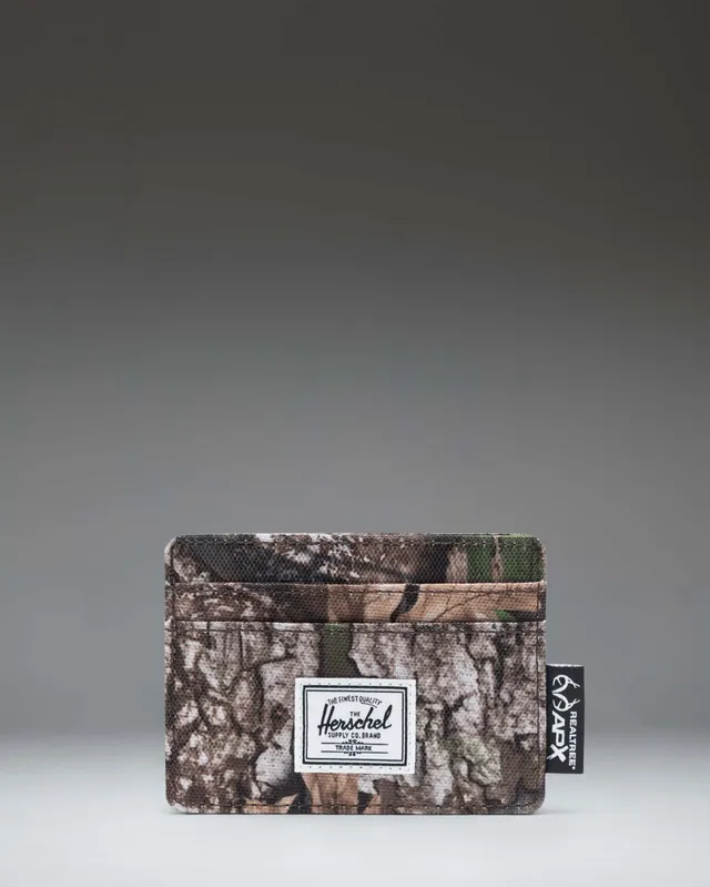 herschel-supply-realtree-charlie-cardholder-portefeuille-cartes-avec-motif-camou image 1