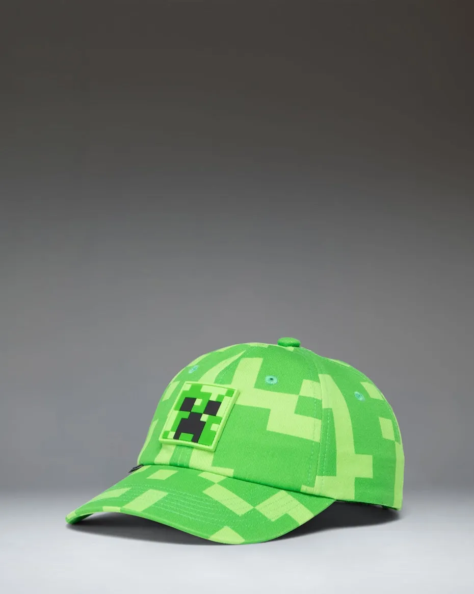 casquette-enfant-herschel-x-minecraft-sylas-patch-silicone image 1