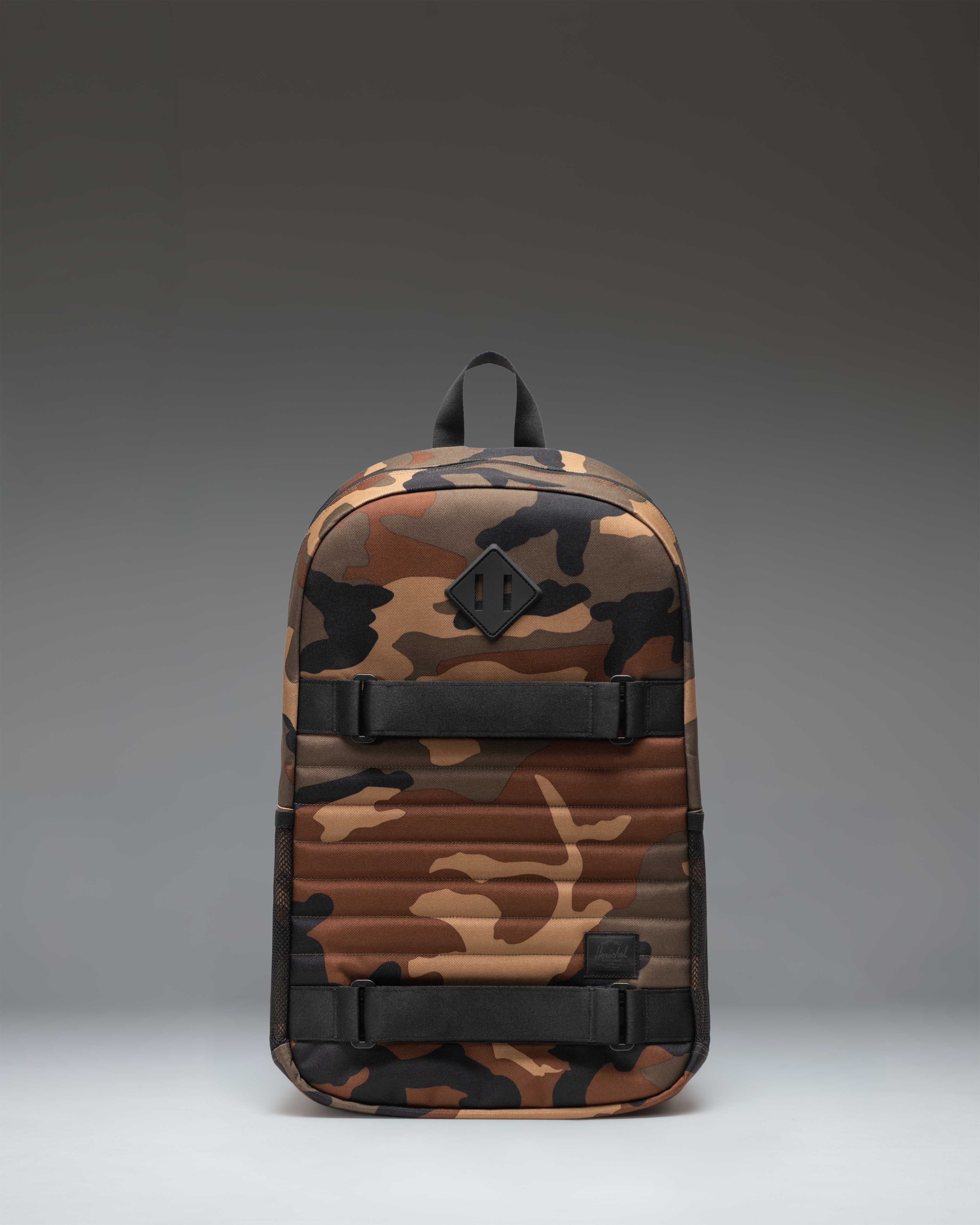 sac-dos-herschel-supply-fleet-skate-avec-fixation-planche-roulettes image 2