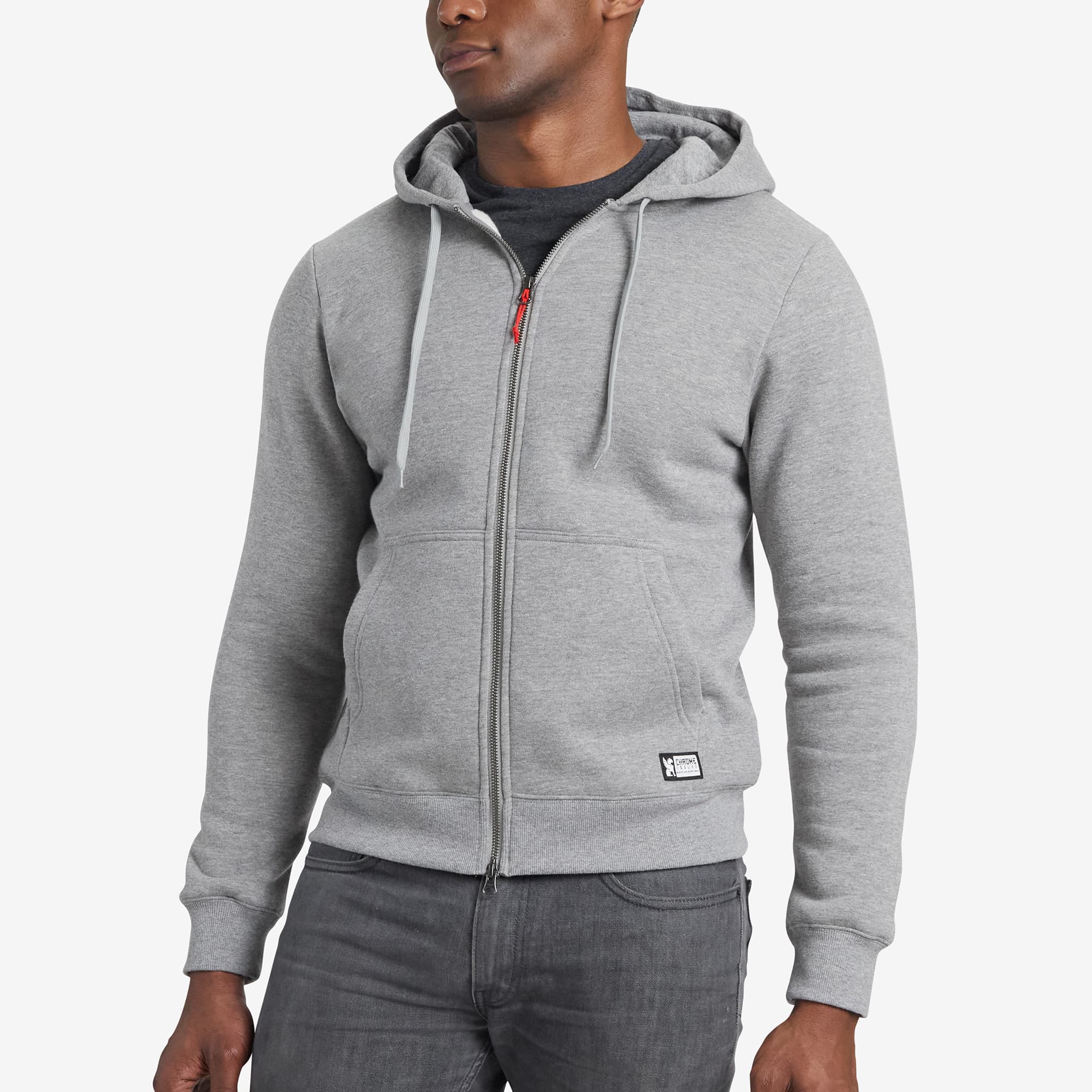 chrome-industries-chrome-issued-fleece-hoodie-pull-capuche-en-polaire image 1