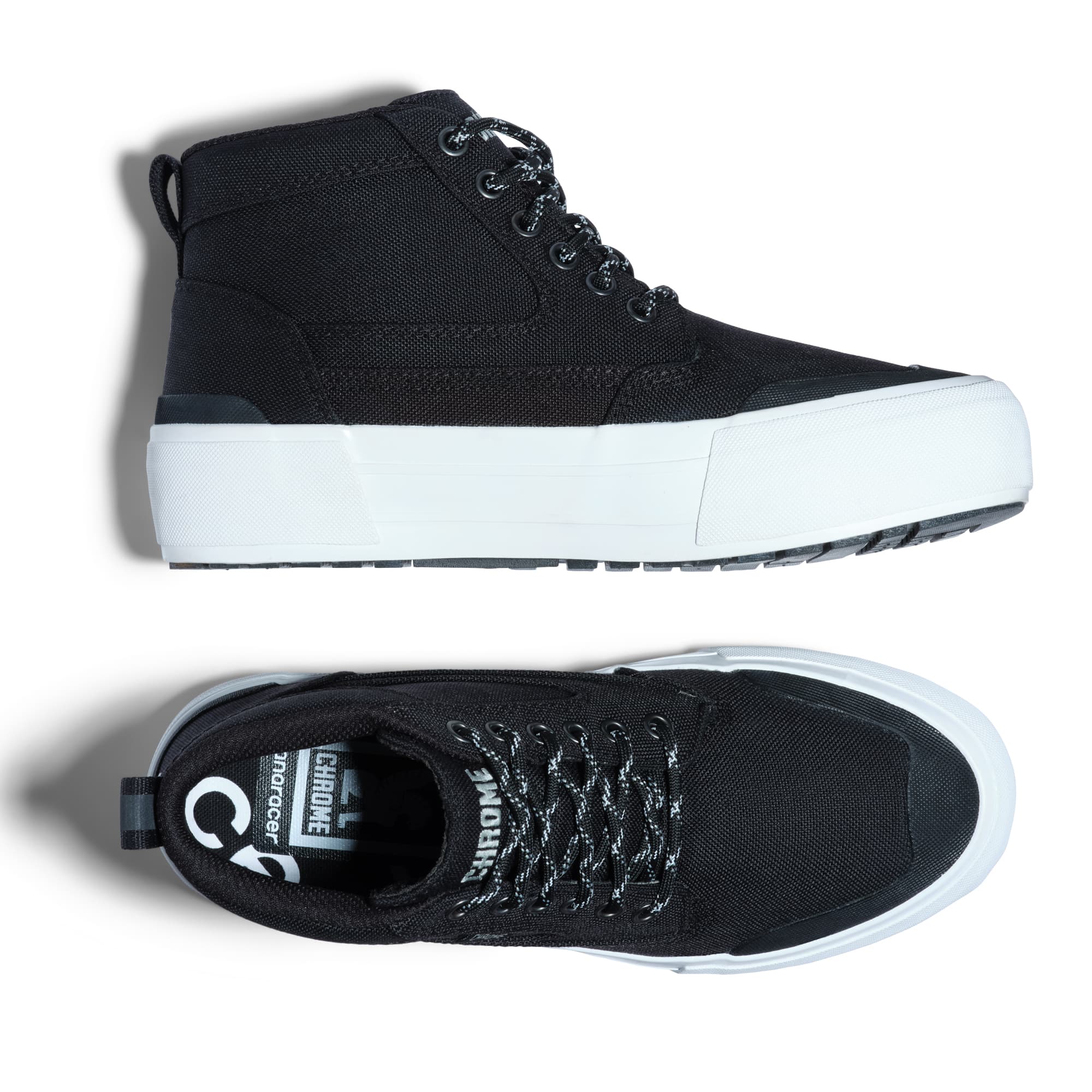 chrome-industries-415-boot-stacked-bottine-lacets-vegan image 1