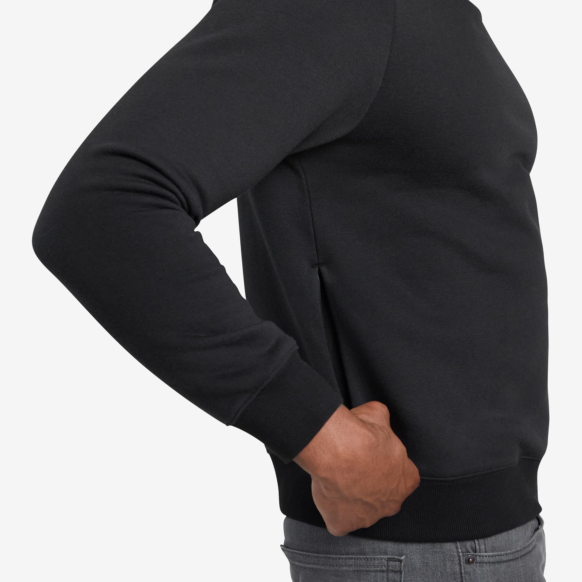 chrome-issued-fleece-crew-sweat-col-rond-homme-durable image 5