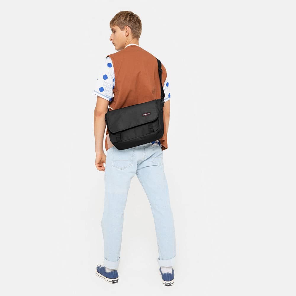 eastpak-jr-sac-bandouli-re-noir-capacit-et-dimensions image 2