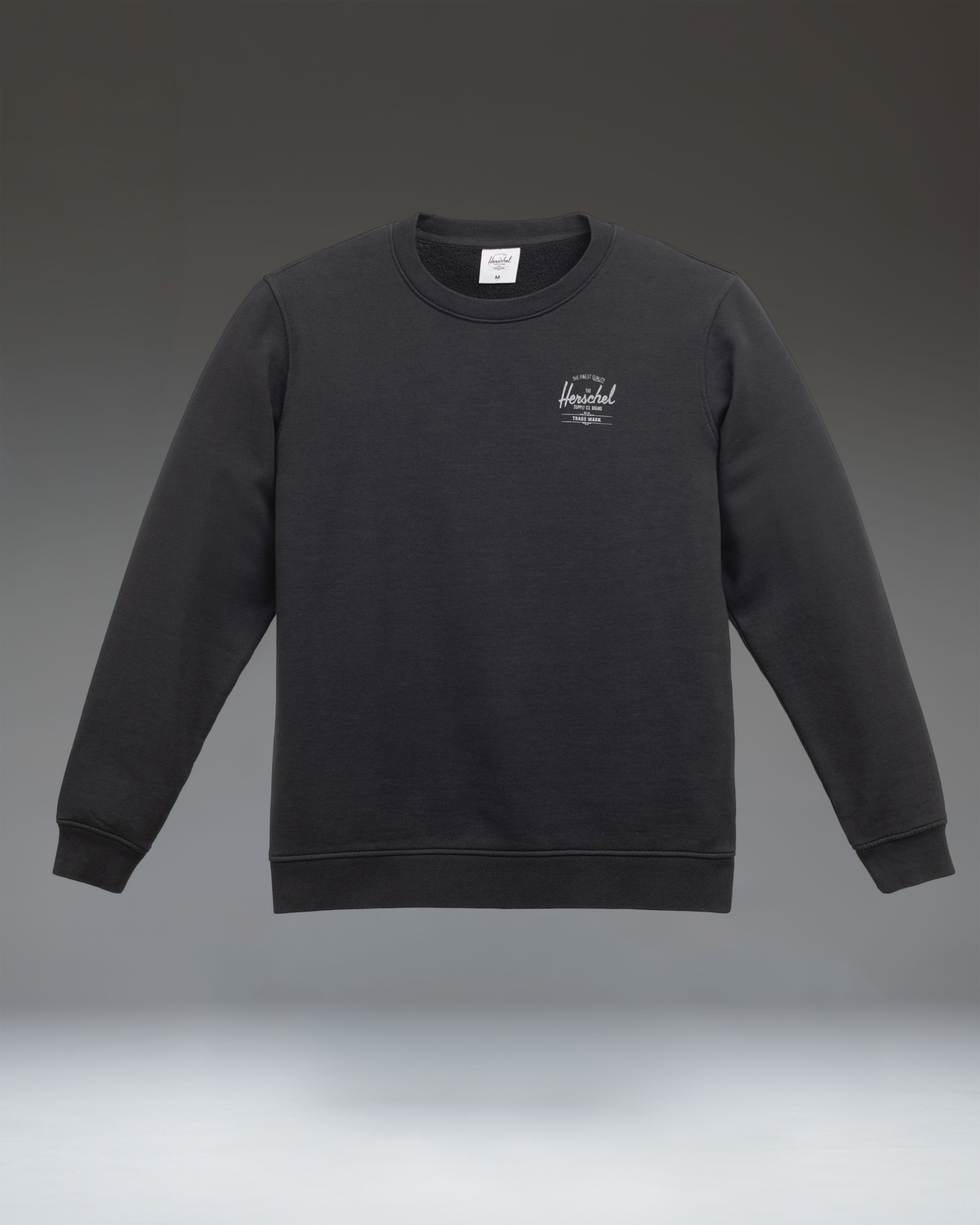 sweat-herschel-basic-crew-homme-coupe-classique-molleton-350-gsm image 1