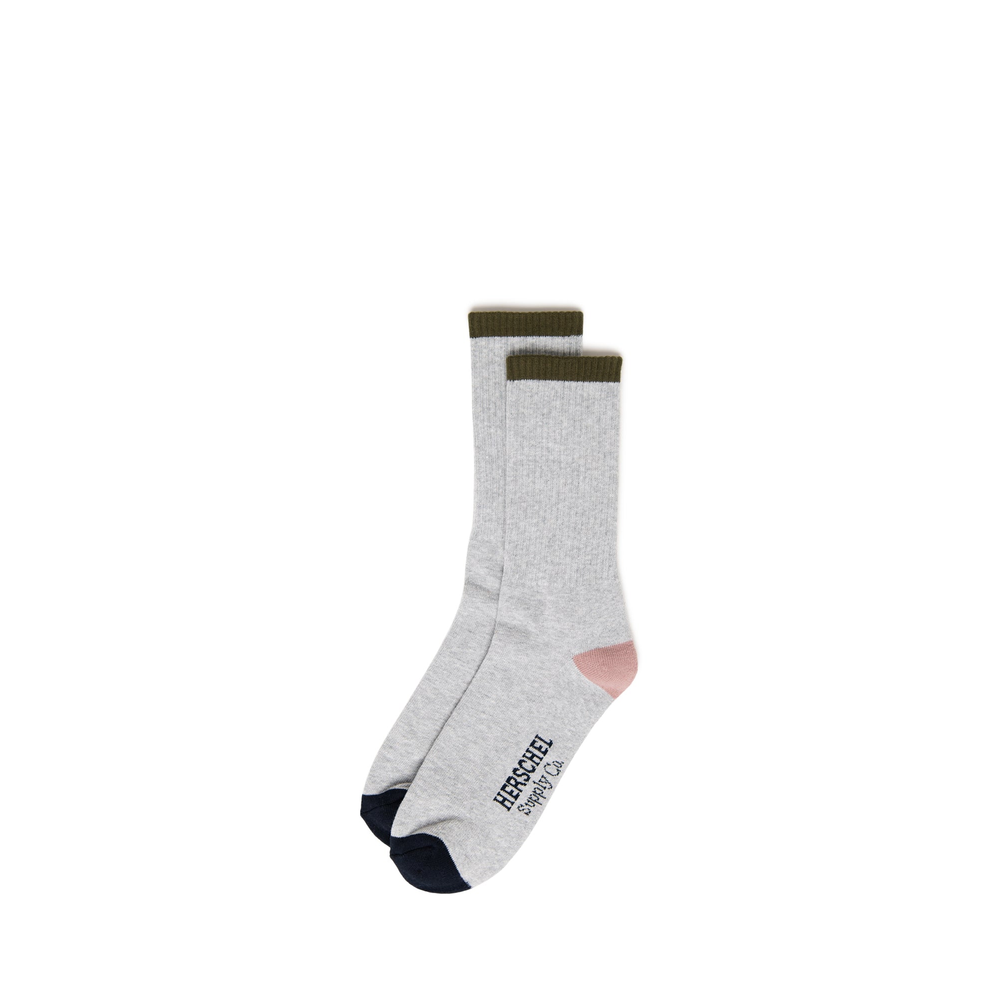 chaussettes-herschel-classic-fit-crew-sock-m-lange-de-coton-coupe-classique image 1