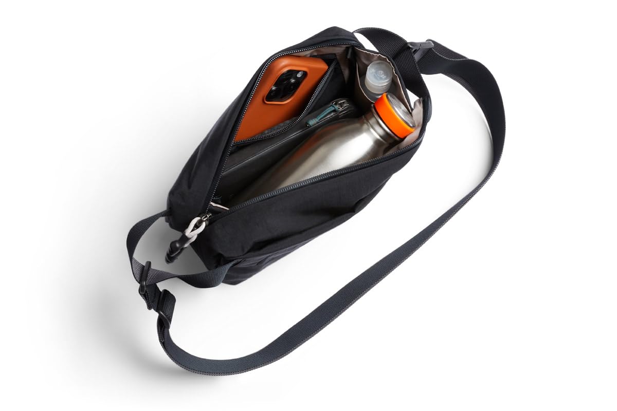 bellroy-lite-sling-sacoche-compacte-et-flexible-noire image 4
