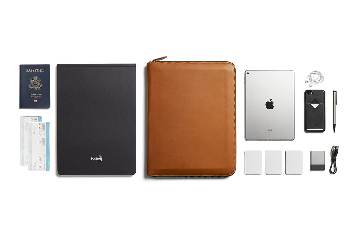 bellroy-work-folio-a4-porte-documents-en-cuir-premium-caramel image 7