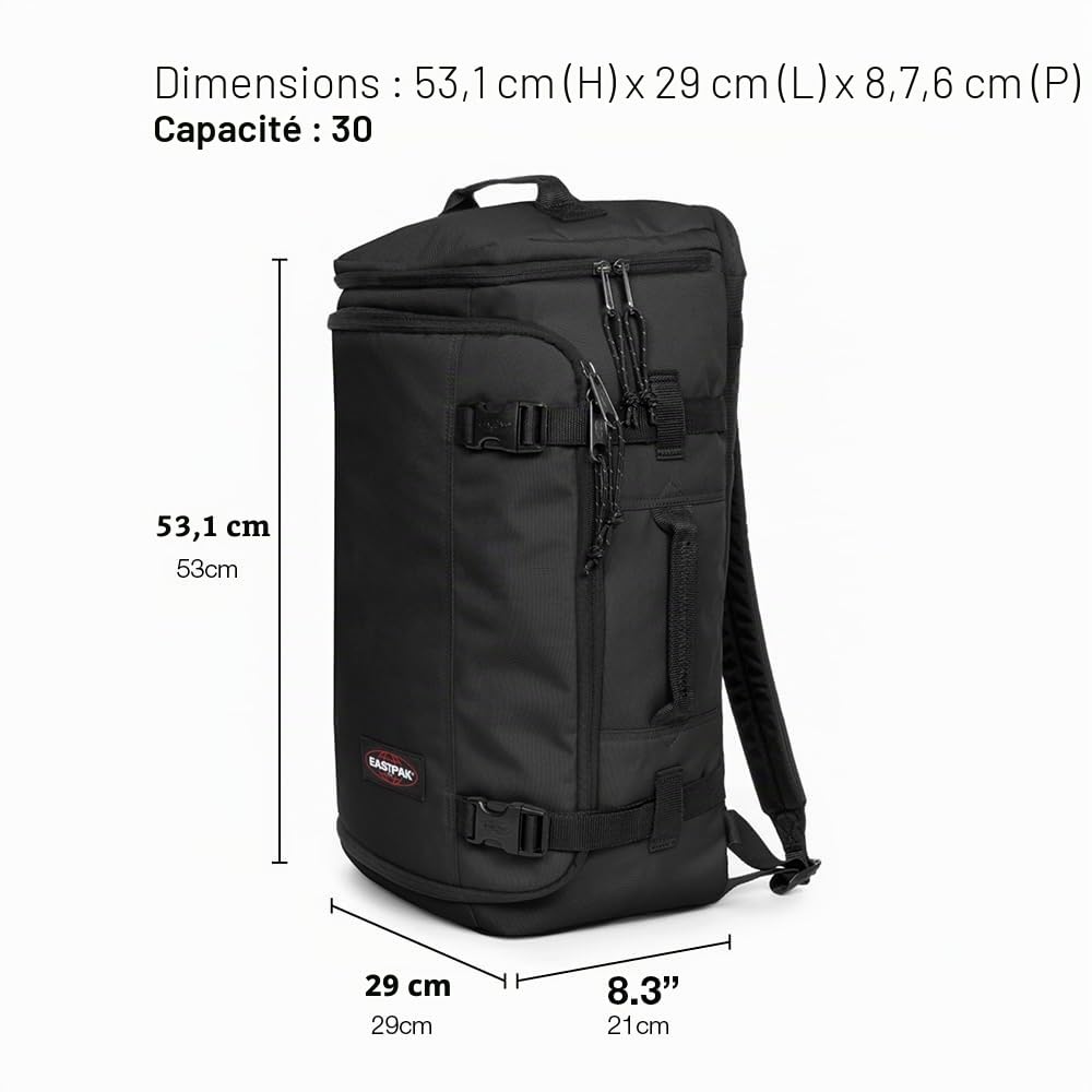 eastpak-carry-pack-luggage-mixte-sac-de-voyage-cabine-avec-poche-pc-17 image 6