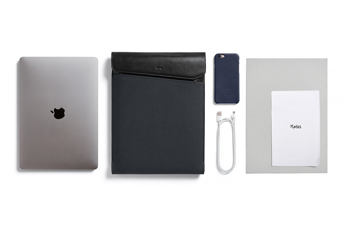 bellroy-laptop-sleeve-extra-12-housse-pour-ordinateur-portable-avec-poches-gris- image 7