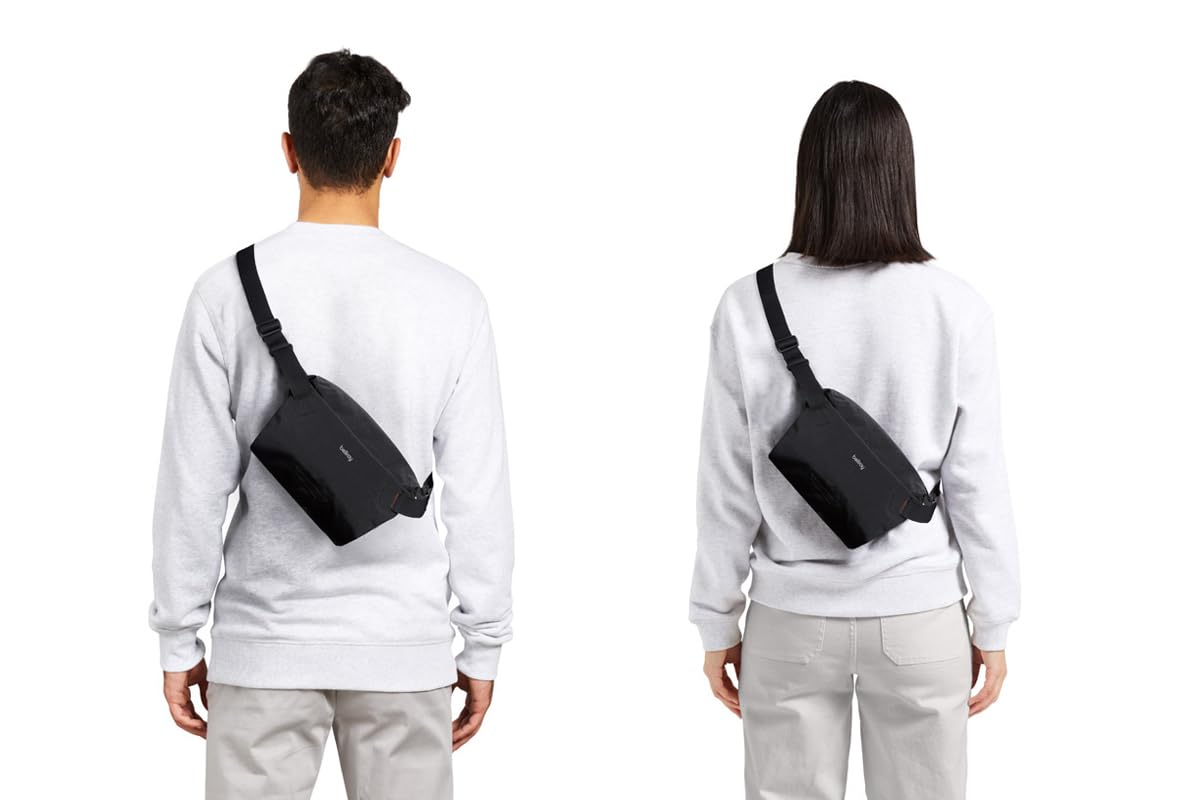 bellroy-lite-sling-sacoche-compacte-et-flexible-noire image 3