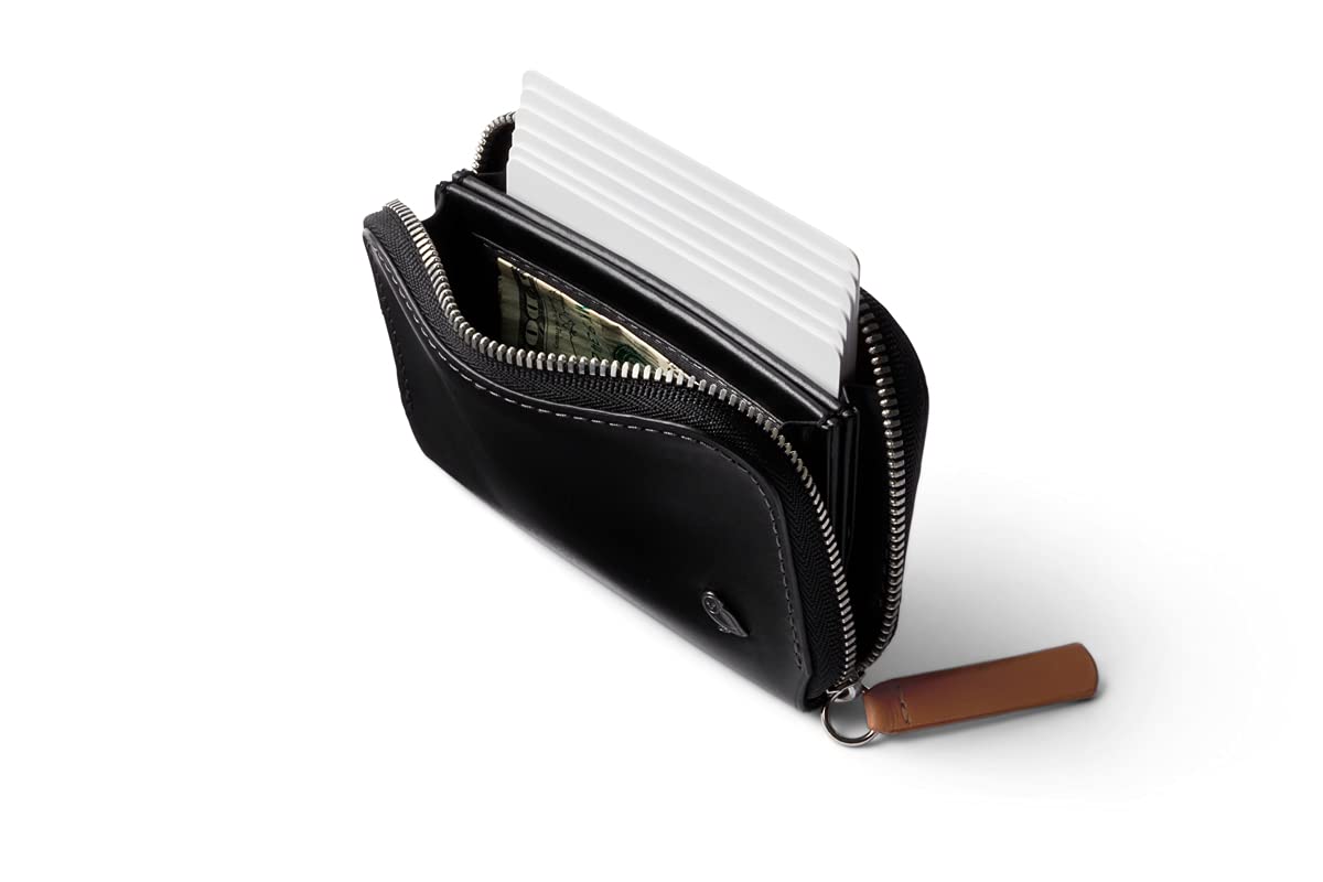bellroy-folio-mini-portefeuille-avec-poche-monnaie-noir image 3