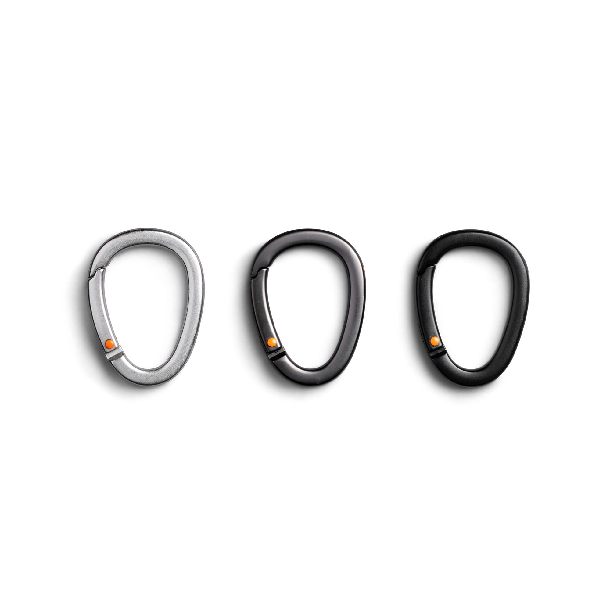 bellroy-carabiner-trio-lot-de-3-mousquetons-hyper-l-gers-noir-graphite-argent-ac image 5