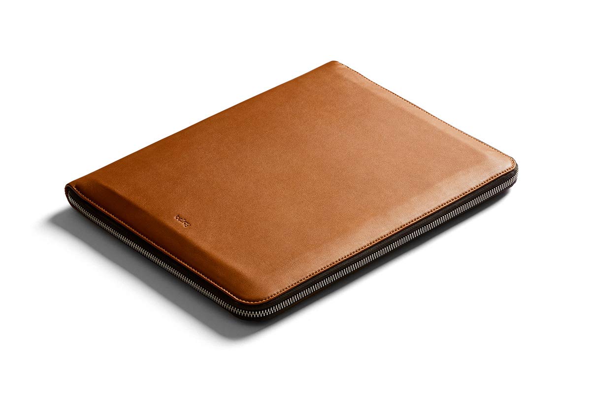 bellroy-work-folio-a4-porte-documents-en-cuir-premium-caramel image 2