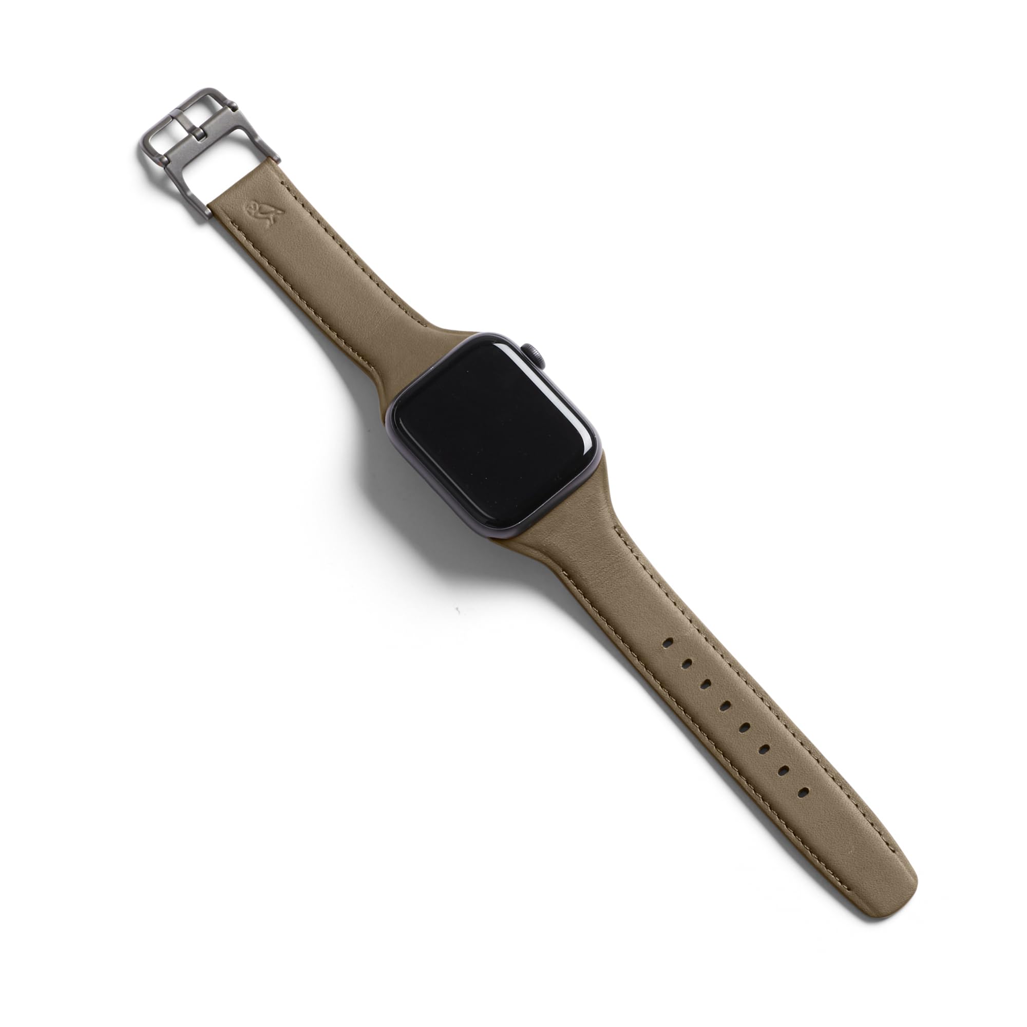 bellroy-classic-watch-strap-bracelet-en-cuir-pour-apple-watch-38-42mm-khaki-smal image 2