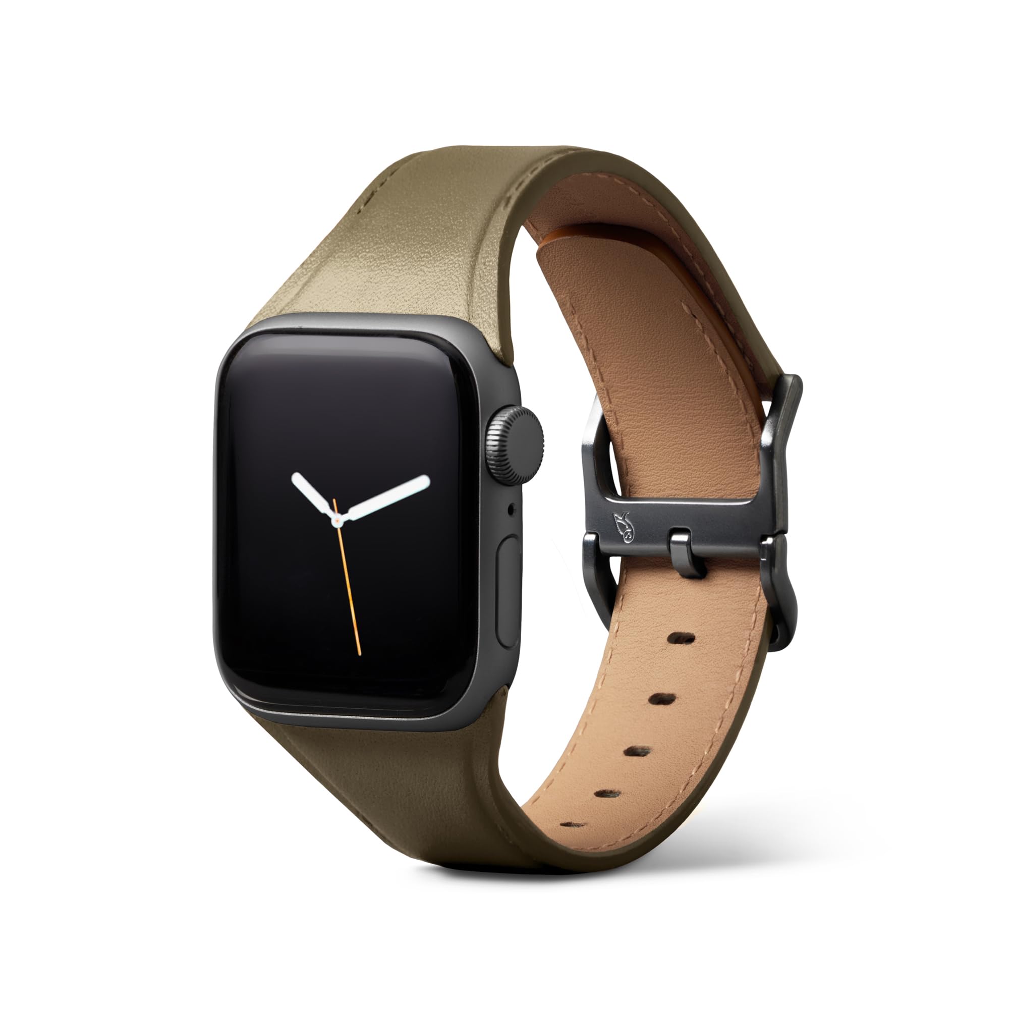 bellroy-classic-watch-strap-bracelet-en-cuir-pour-apple-watch-38-42mm-khaki-smal image 1