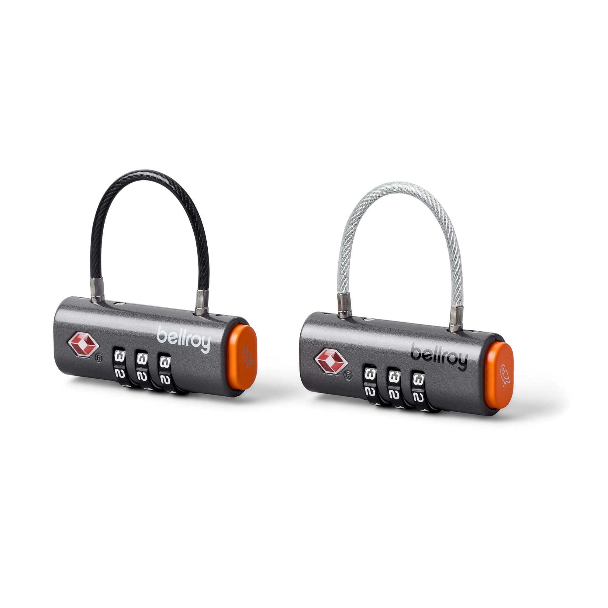 bellroy-travel-lock-duo-set-de-2-cadenas-voyage-tsa-avec-c-ble-flexible-et-code- image 1
