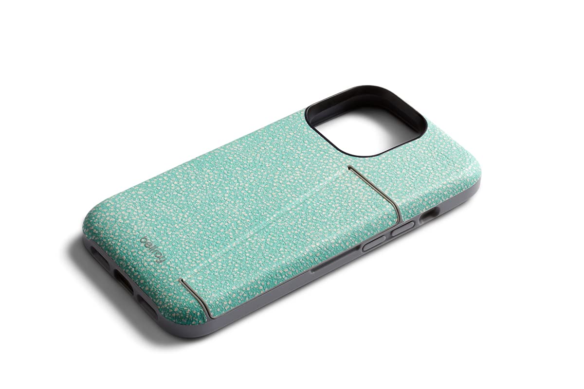 bellroy-phone-case-slim-en-cuir-premium-pour-iphone-13-pro-3-cartes-lagoon image 3