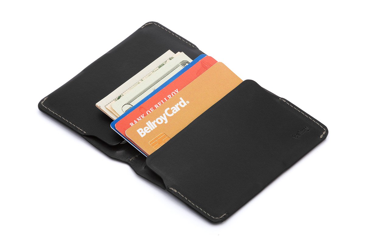 bellroy-card-holder-portefeuille-cuir-pour-hommes-noir image 3