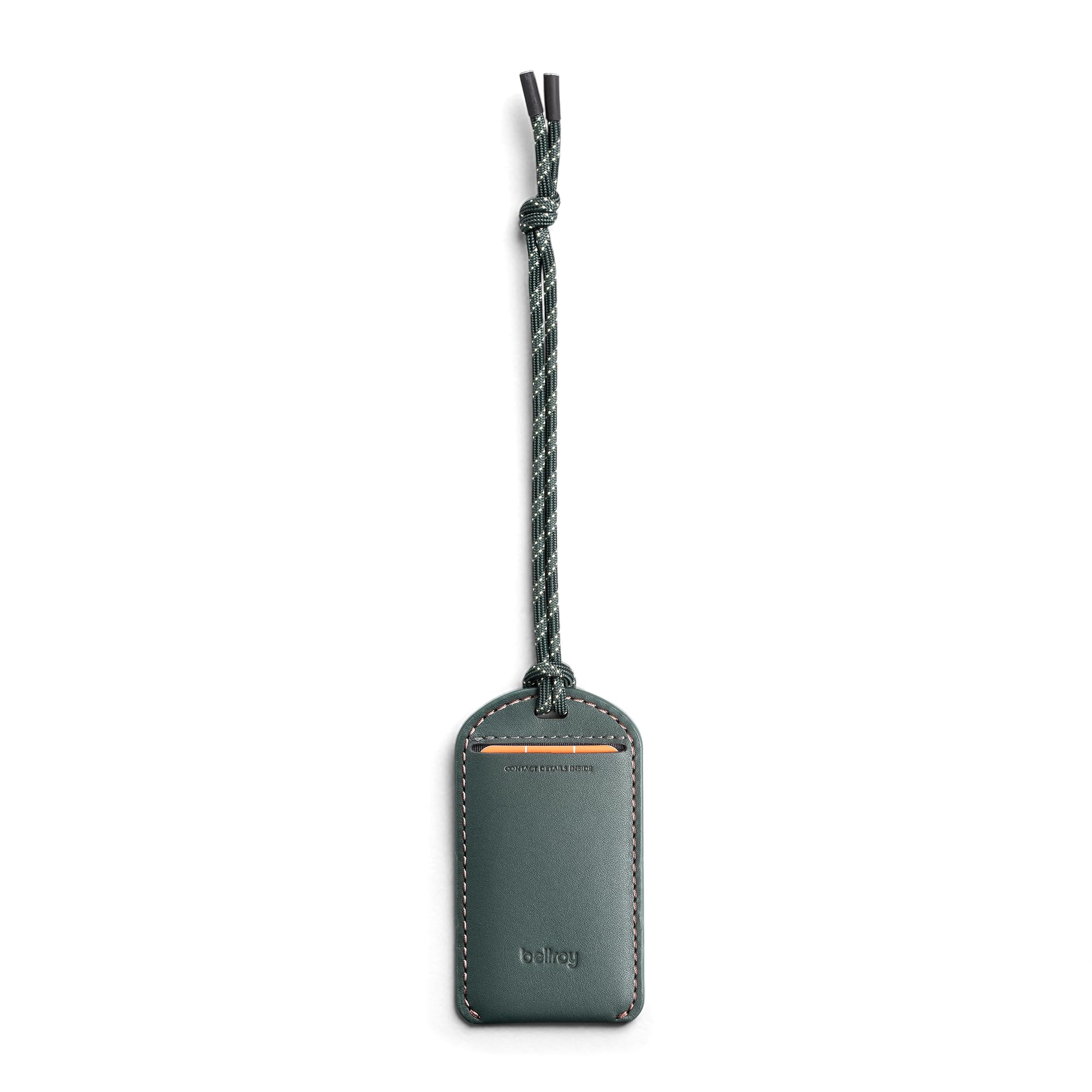 bellroy-luggage-tag-porte-adresse-pour-bagage-en-cuir-premium-everglade image 3