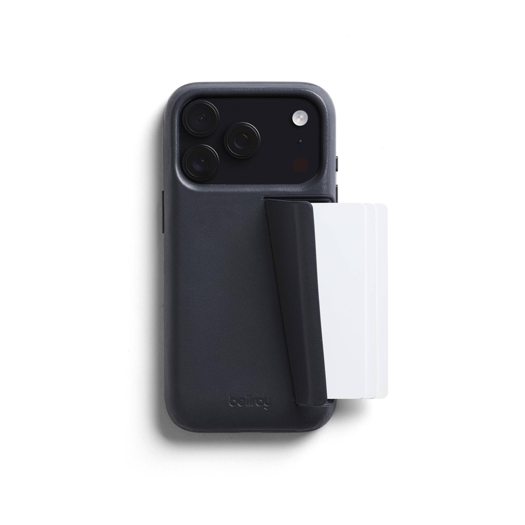 bellroy-phone-case-3-card-pour-iphone-17-pro-coque-en-cuir-avec-porte-cartes-bla image 8