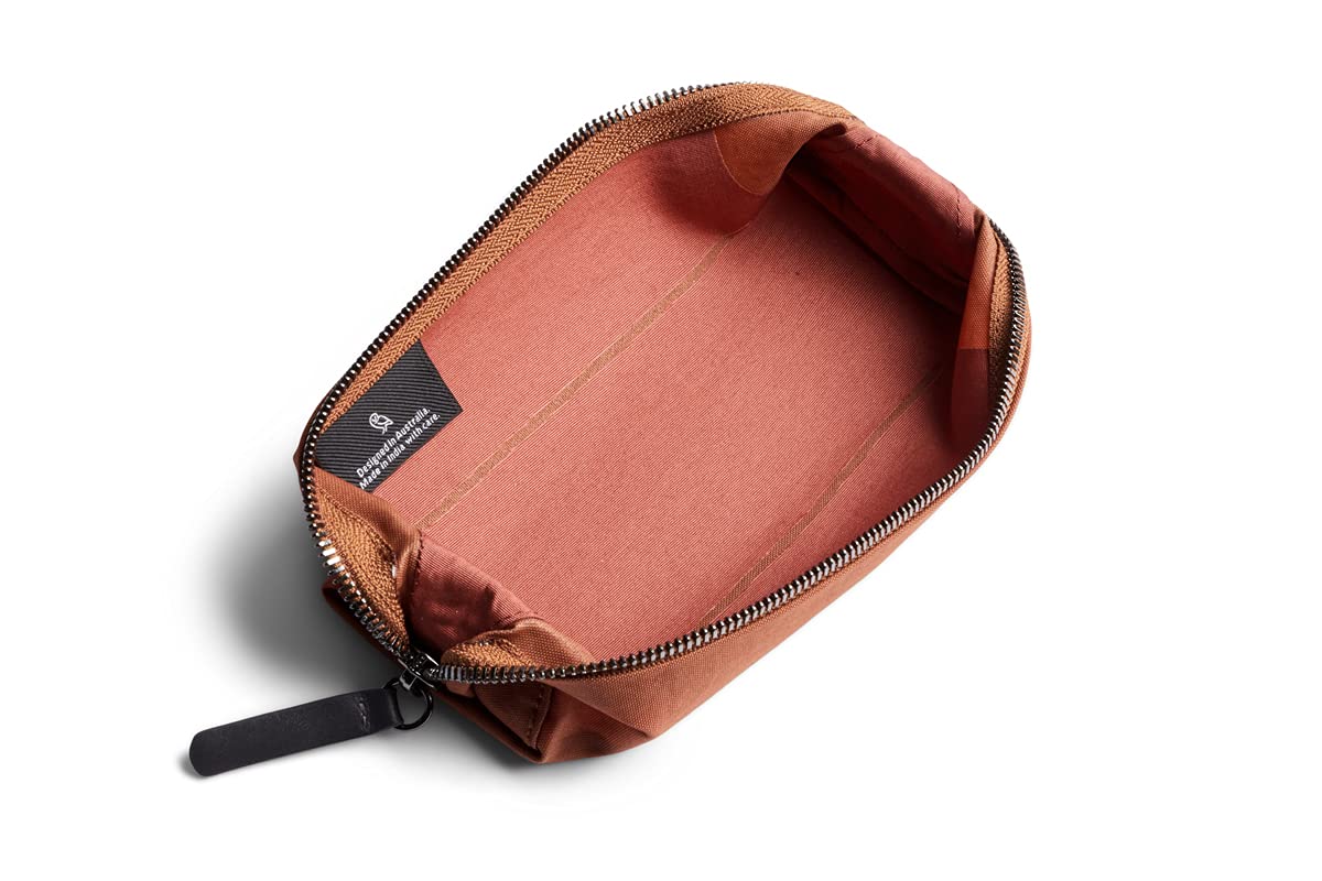bellroy-pencil-case-trousse-de-bureau-en-tissu-tiss-et-cuir-bronze image 3