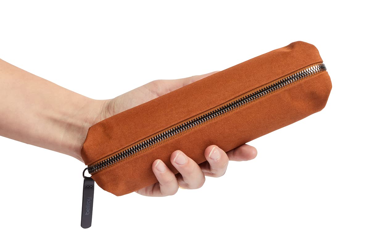 bellroy-pencil-case-trousse-de-bureau-en-tissu-tiss-et-cuir-bronze image 7