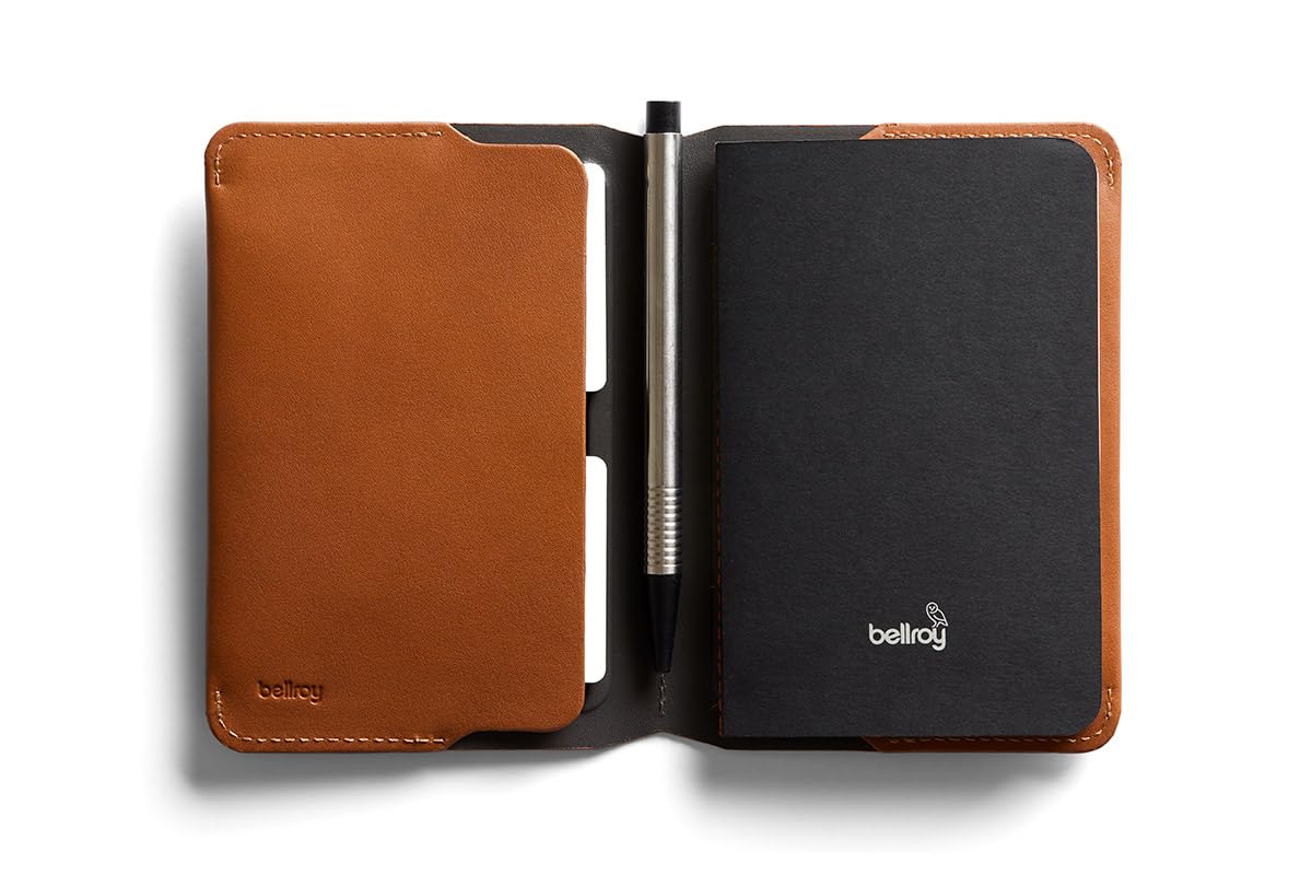bellroy-notebook-cover-couverture-en-cuir-pour-carnet-avec-passeport-caramel image 2