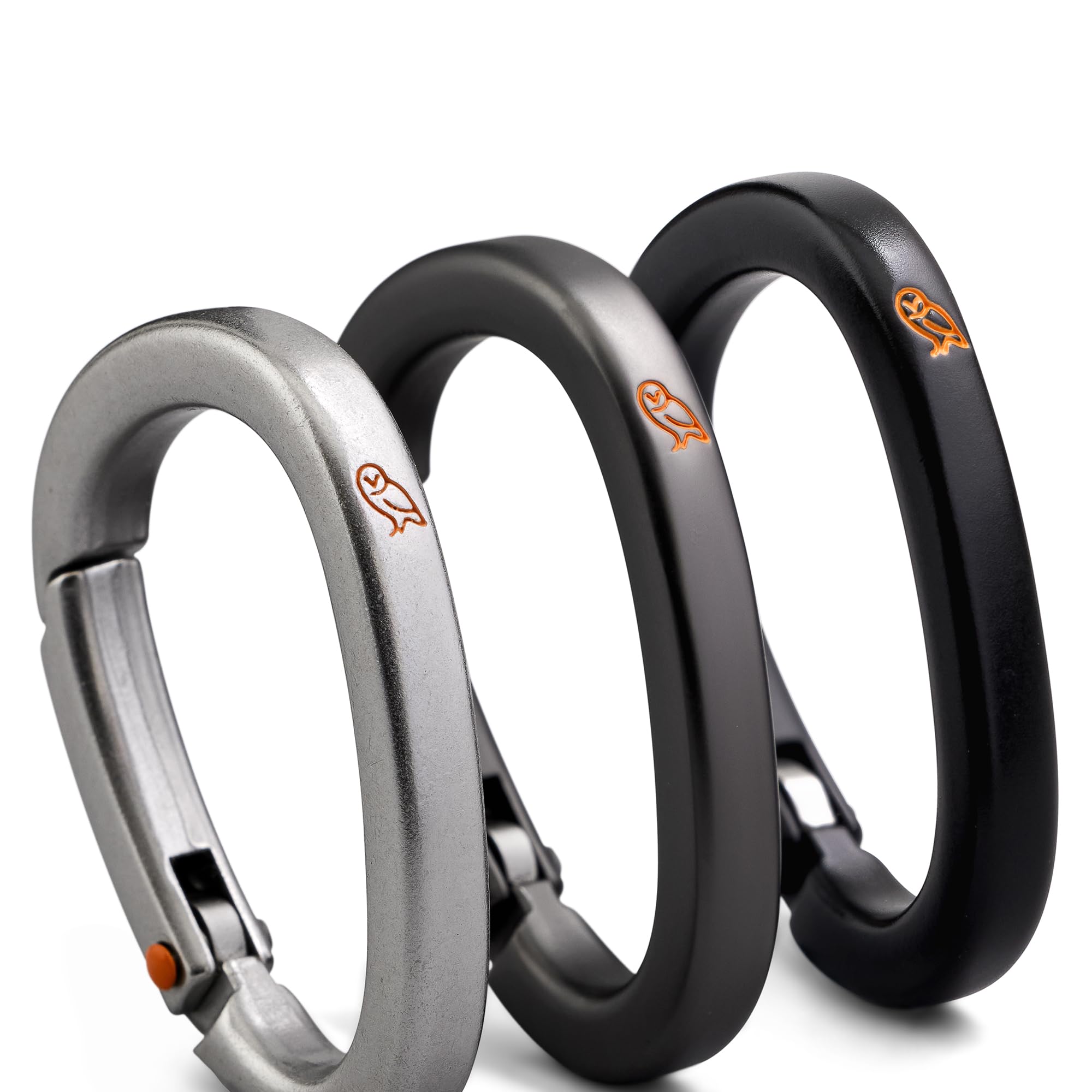 bellroy-carabiner-trio-lot-de-3-mousquetons-hyper-l-gers-noir-graphite-argent-ac image 6