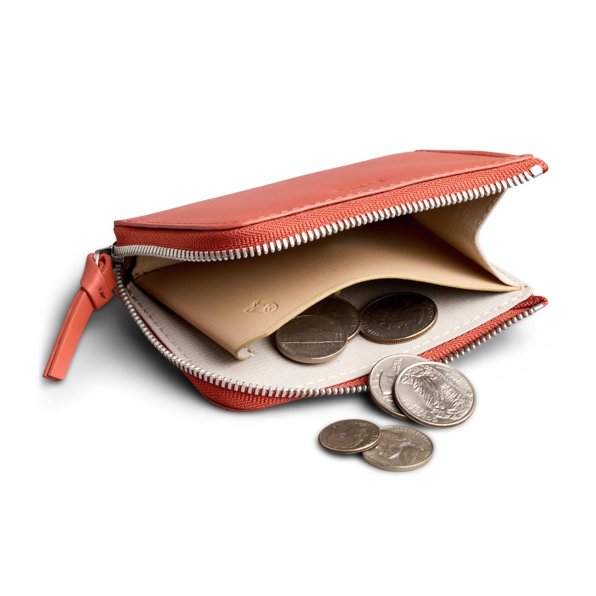 bellroy-l-pocket-porte-monnaie-zip-en-cuir-avec-rfid-bloodorange image 4