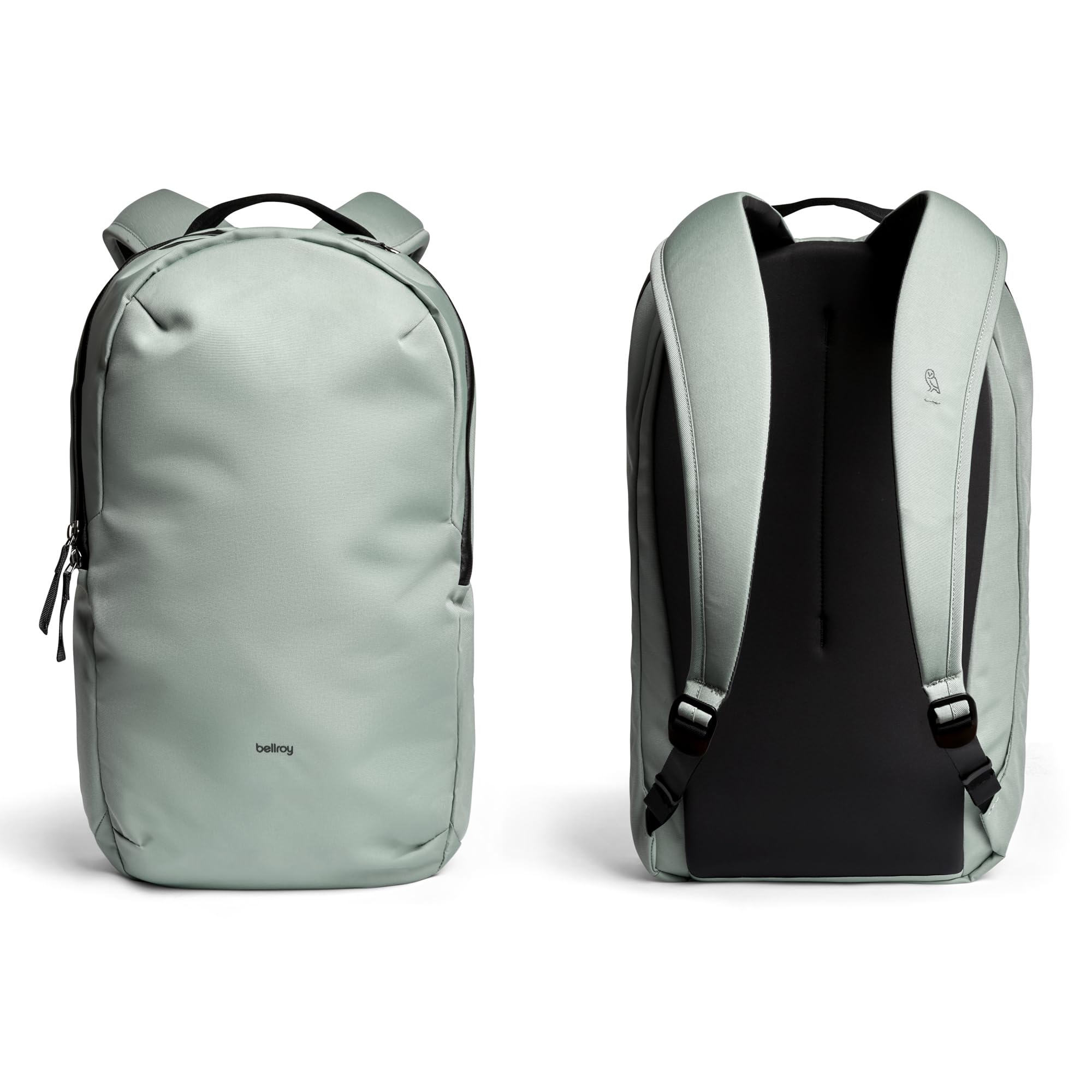 bellroy-via-backpack-eucalyptus-sac-dos-minimaliste-avec-panneau-rabattable image 2