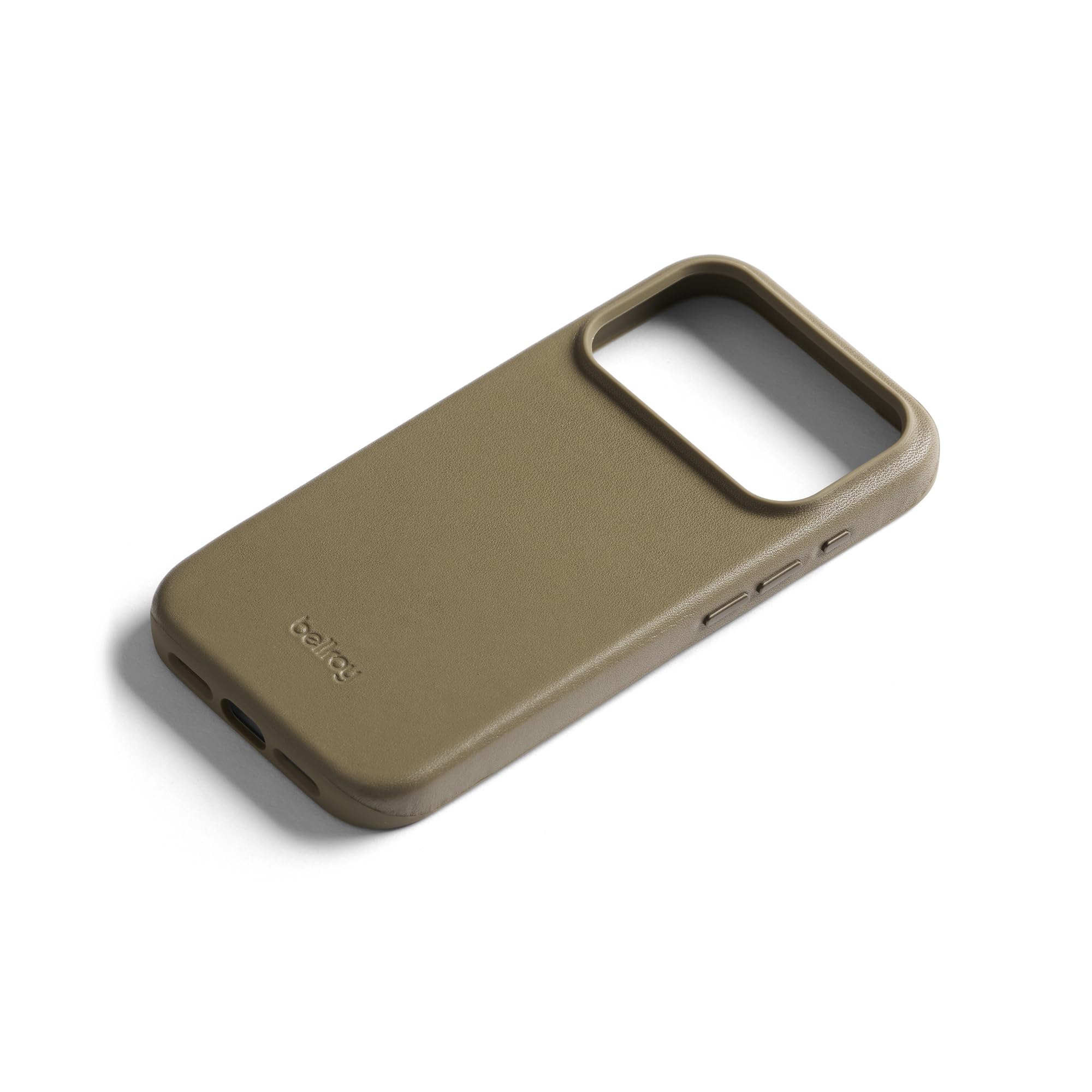 bellroy-coque-iphone-17-pro-en-cuir-khaki image 4