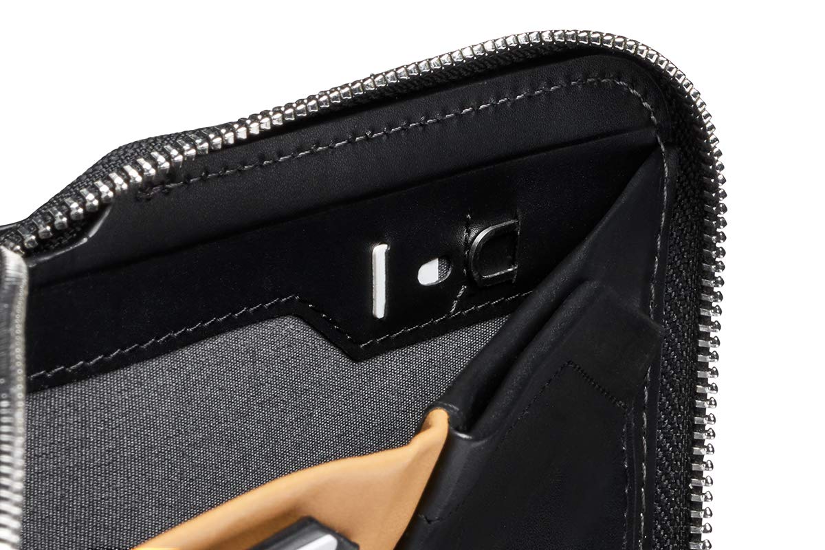 bellroy-portefeuille-cuir-fermeture-clair-avec-pochette-monnaie-rfid image 5
