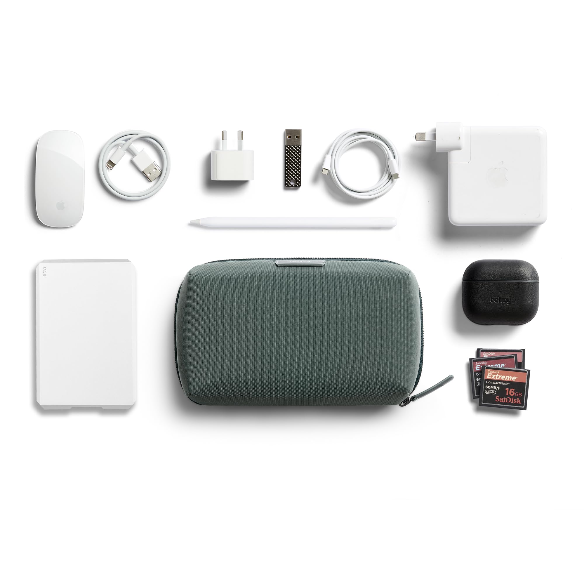bellroy-tech-kit-tui-fermeture-clair-pour-accessoires-hi-tech-everglade image 7
