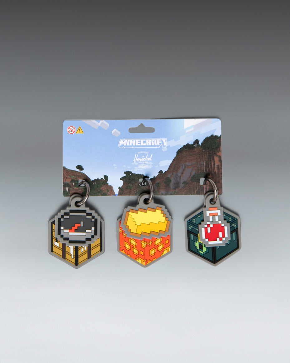 coffret-charms-herschel-supply-x-minecraft-pack-de-6-charms-interchangeables-en- image 1