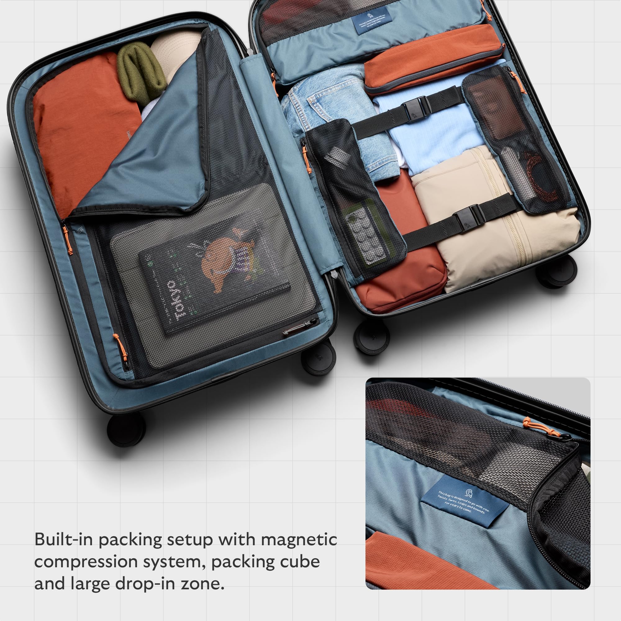 bellroy-transit-check-in-valise-soute-69-l-rigide-polycarbonate-mat-roulettes-hi image 4