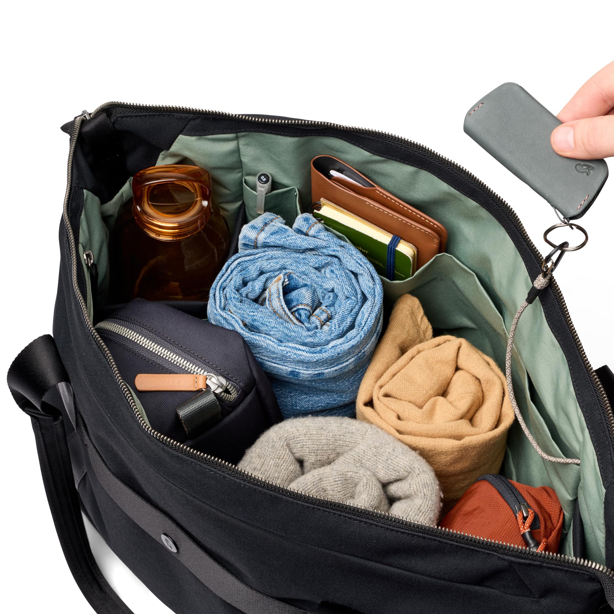 bellroy-classic-getaway-bag-sac-de-week-end-28-l-avec-poche-ordinateur-15-et-org image 3